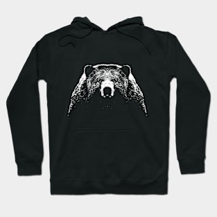 face to face with the bear Hoodie